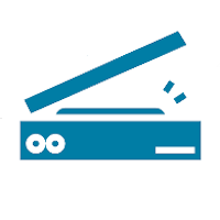 Icon of a scanner