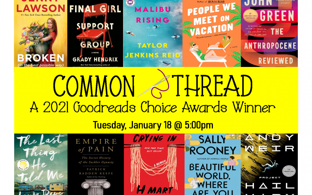 Common Thread- A 2021 Goodreads Choice Award Winner
