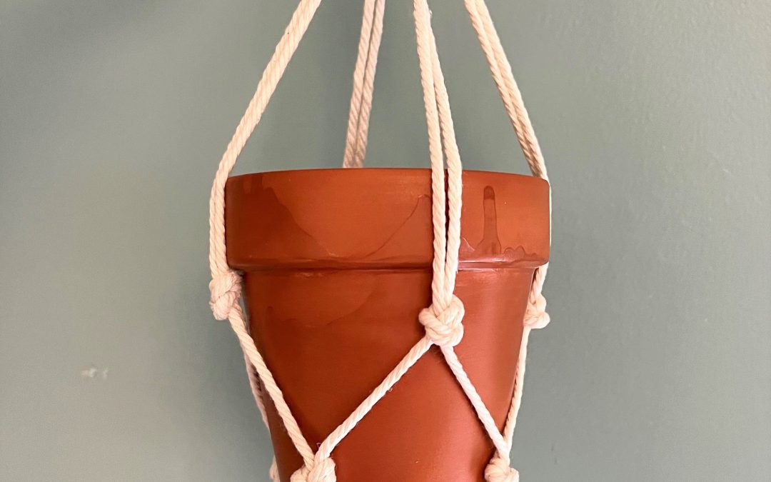Adult Craft: Hanging Planter