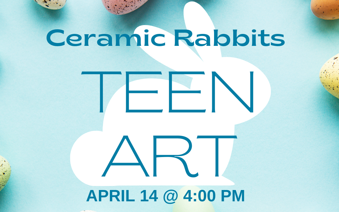 Teen Art – Ceramic rabbit painting