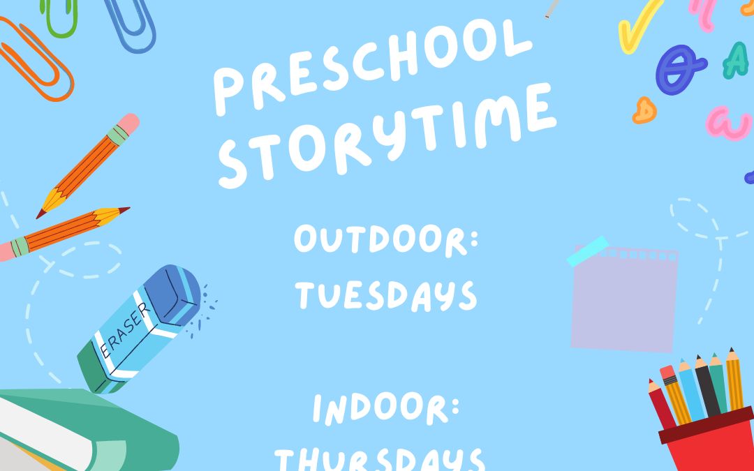 Outdoor Preschool Storytime