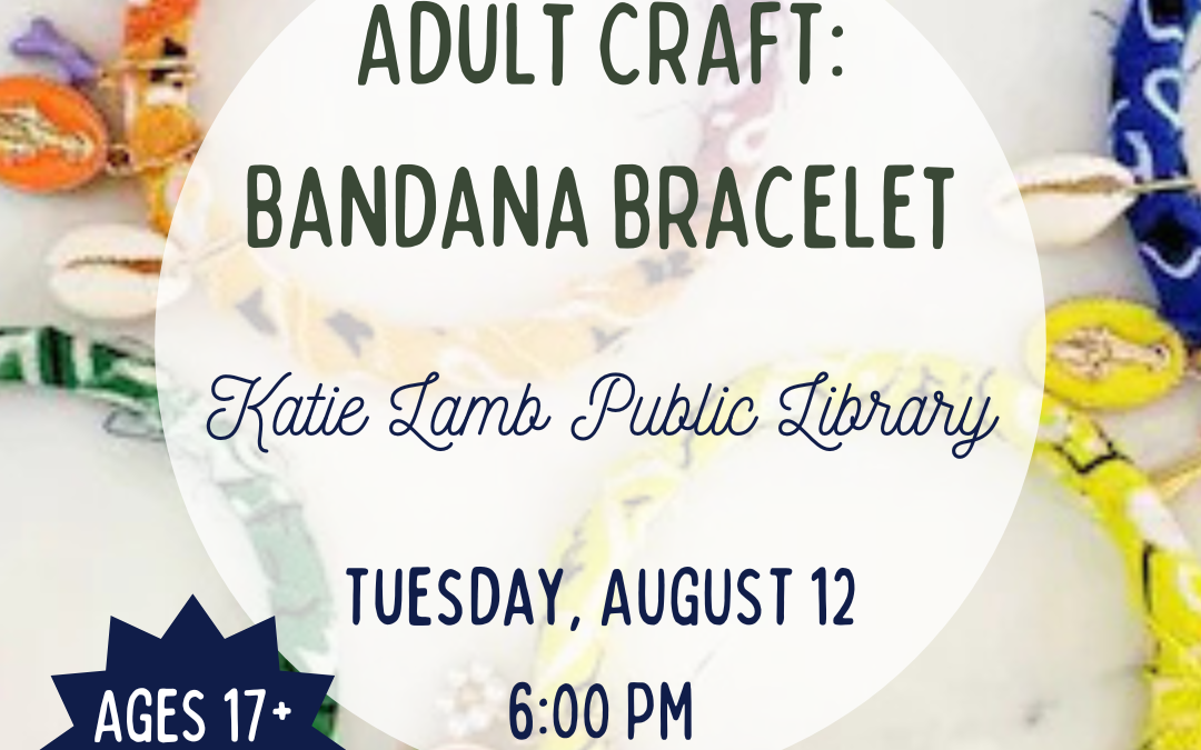 Adult Craft: Bandana Scarf Bracelets