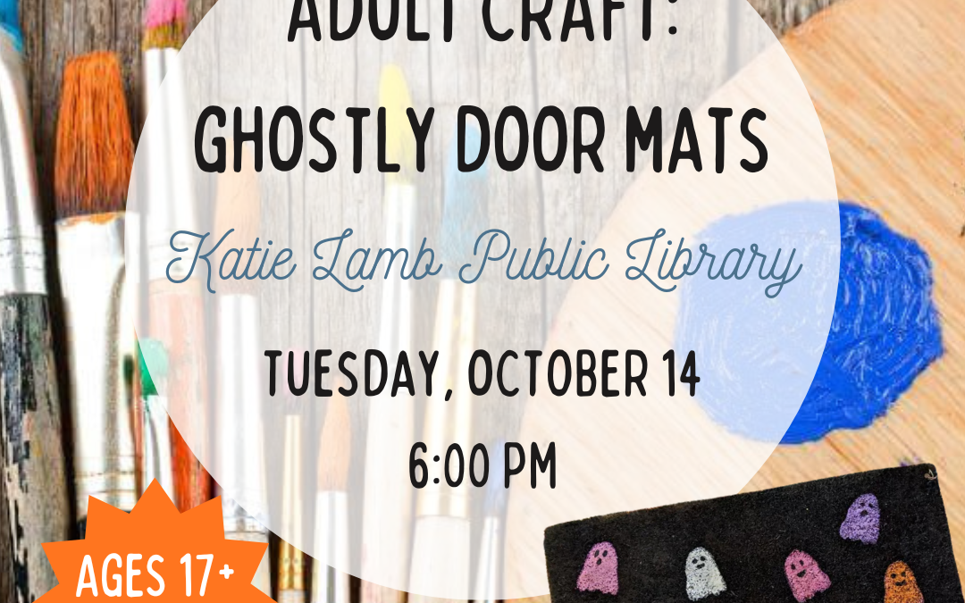 Adult Craft: Ghostly Doormats